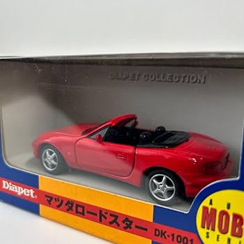Mazda Roadster ミニカー 1/64 赤 1/64 マツダ ロードスターNAコレクション MAZDASPEED Ver. [1